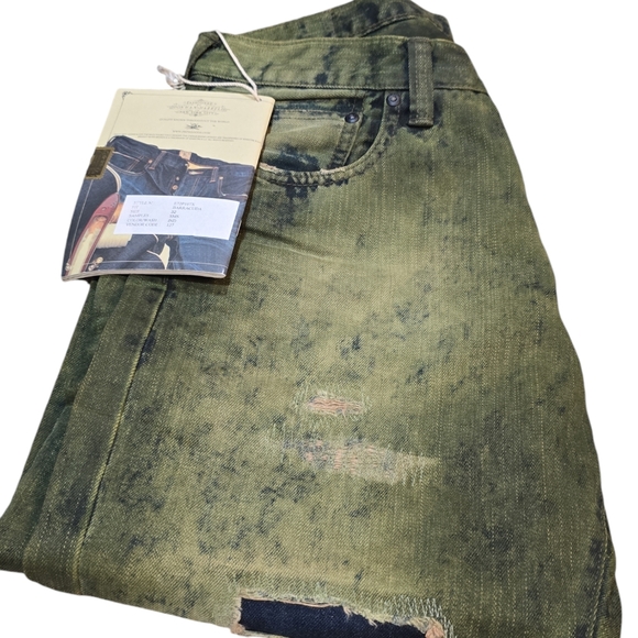 PRPS BARRACUDA RIPPED WASHED SHORT JEAN Size 32 Mens - Picture 2 of 8